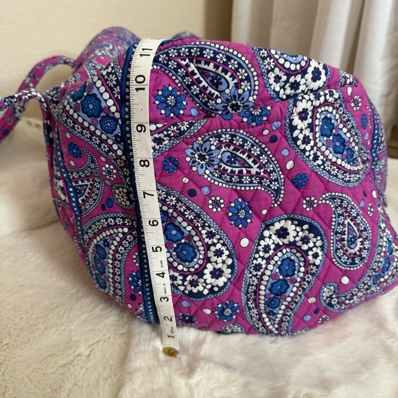 Vera Bradley Duffle Bag Boysenberry - Picture 8 of 9